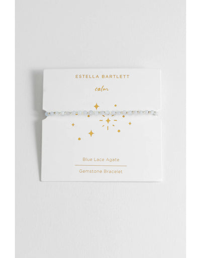 Estella Bartlett - Blue Lace Agate Gemstone Amelia Bracelet, bracelet, Estella Bartlett - Say It Sister