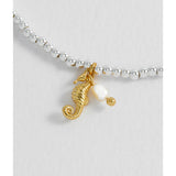 Estella Bartlett - Seahorse And Pearl Sienna Bracelet, bracelet, Estella Bartlett - Say It Sister