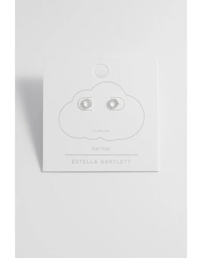 Estella Bartlett - Cz Circle Earrings, Earrings, Estella Bartlett - Say It Sister