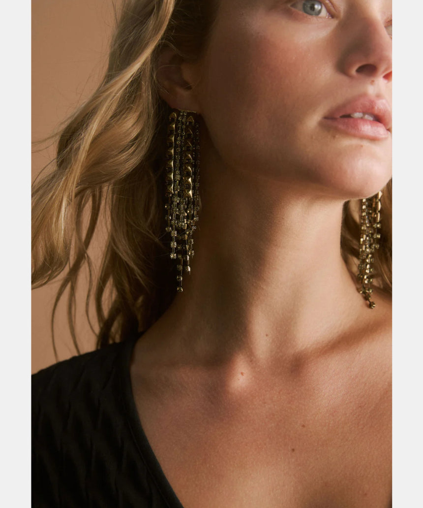 Elk - Rutor Earring Olive, Earrings, Elk - Say It Sister