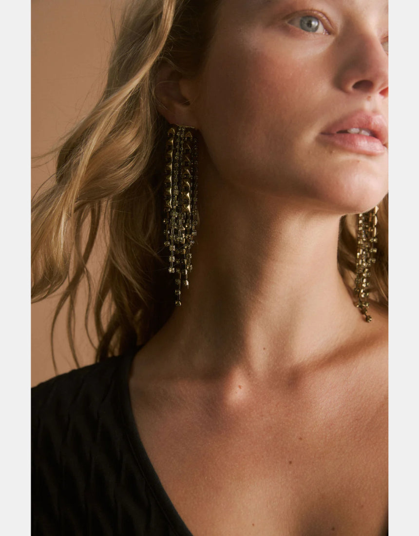 Elk - Rutor Earring Olive, Earrings, Elk - Say It Sister