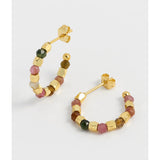 Estella Bartlett - Coco & Tourmaline Hoop Earrings, Earrings, Estella Bartlett - Say It Sister