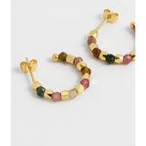 Estella Bartlett - Coco & Tourmaline Hoop Earrings, Earrings, Estella Bartlett - Say It Sister