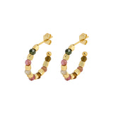 Estella Bartlett - Coco & Tourmaline Hoop Earrings, Earrings, Estella Bartlett - Say It Sister
