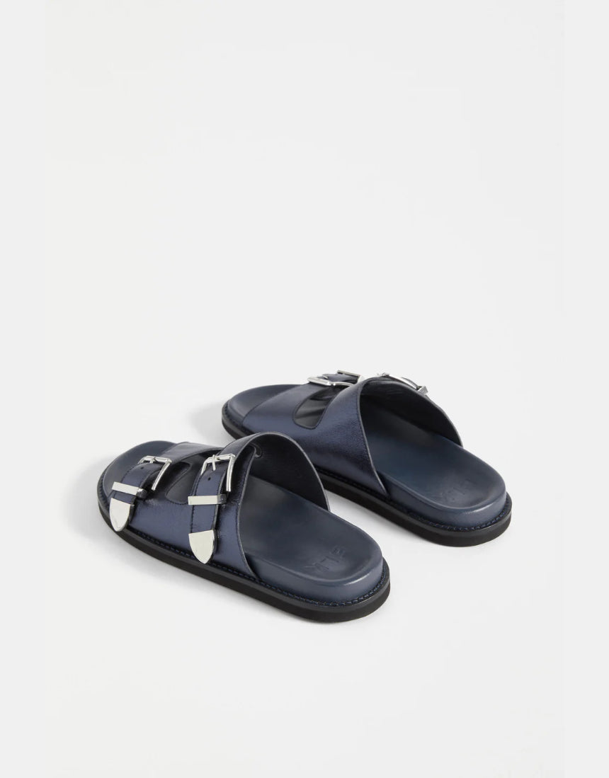 Elk - Spenne Sandal Navy, Shoes, Elk - Say It Sister