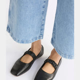 Elk - Kuren Flat Shoes Black, Shoes, Elk - Say It Sister