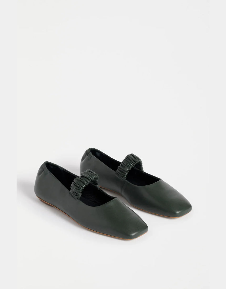 Elk - Kuren Flat Shoes Dark Jasper, Shoes, Elk - Say It Sister