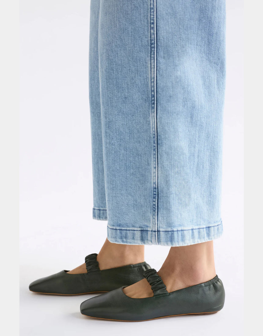 Elk - Kuren Flat Shoes Dark Jasper, Shoes, Elk - Say It Sister
