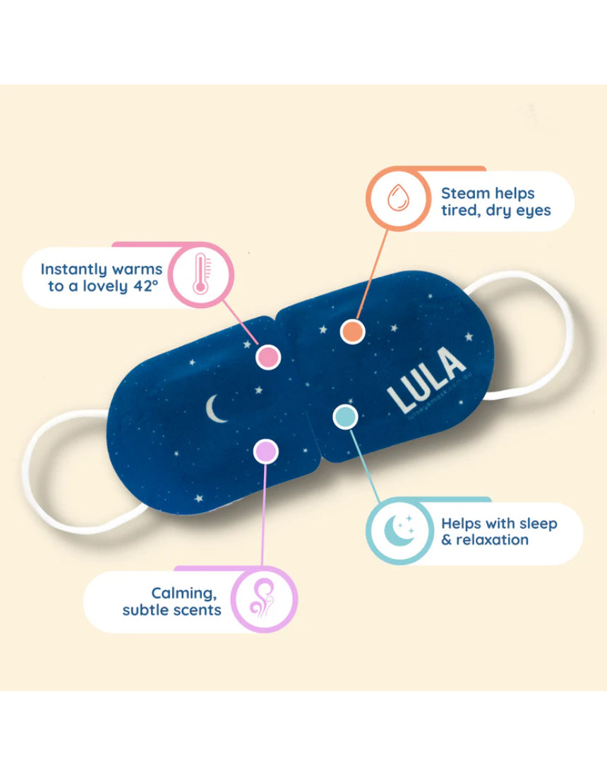 Lula - Self-Warming Eye Mask Lavender (5 Masks), eye mask, Lula - Say It Sister
