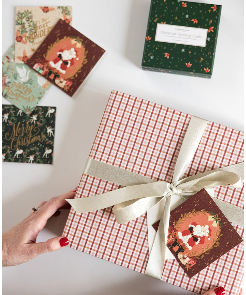 Bespoke Letterpress - 12 Pack Christmas Small Card Boxset - An Enchanted Christmas, Greeting & Note Cards, Bespoke Letterpress - Say It Sister