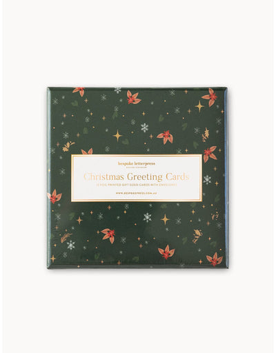 Bespoke Letterpress - 12 Pack Christmas Small Card Boxset - An Enchanted Christmas, Greeting & Note Cards, Bespoke Letterpress - Say It Sister