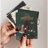 Bespoke Letterpress Christmas Village 6-pack greeting card box set featuring festive holiday designs for seasonal notes.