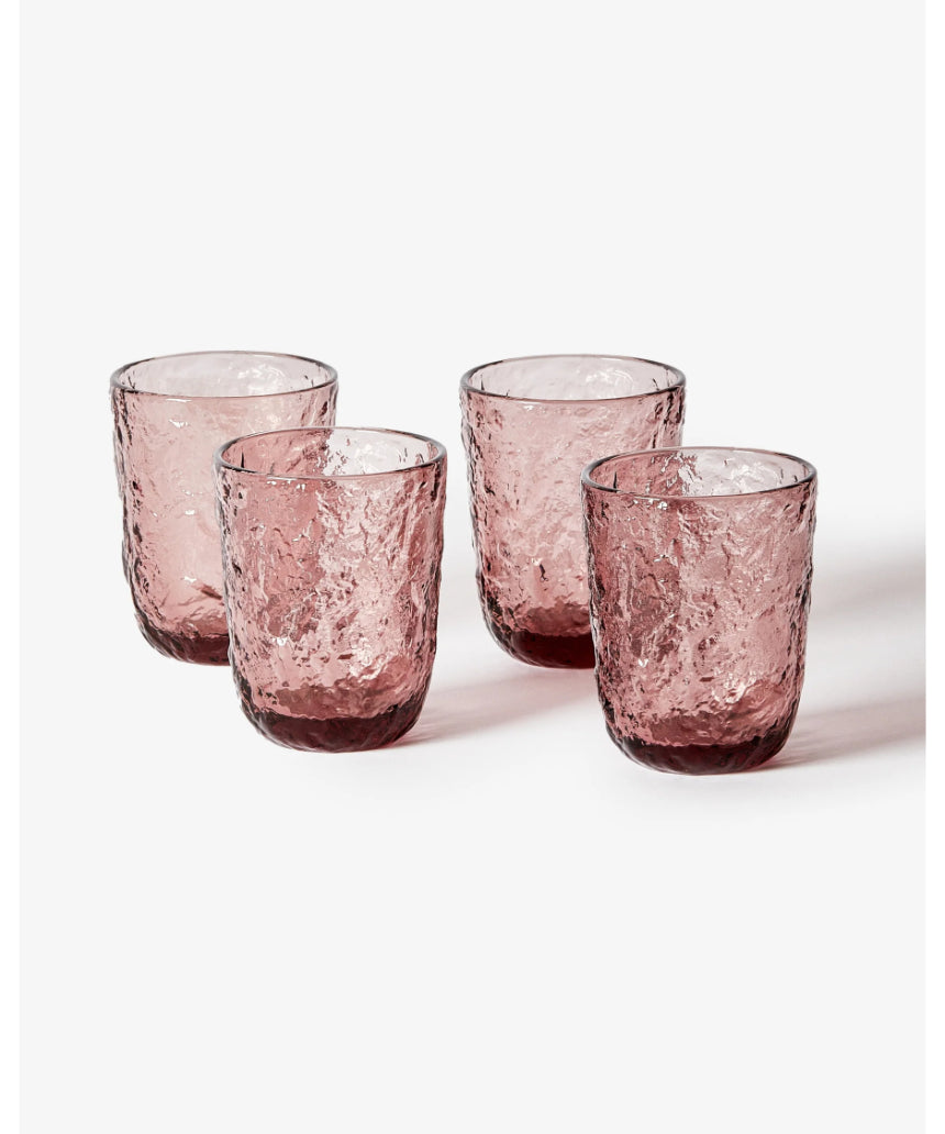 Bonnie and Neil Gem Smoke glass tumbler with a smoky, translucent design and smooth rounded shape for stylish drinking.