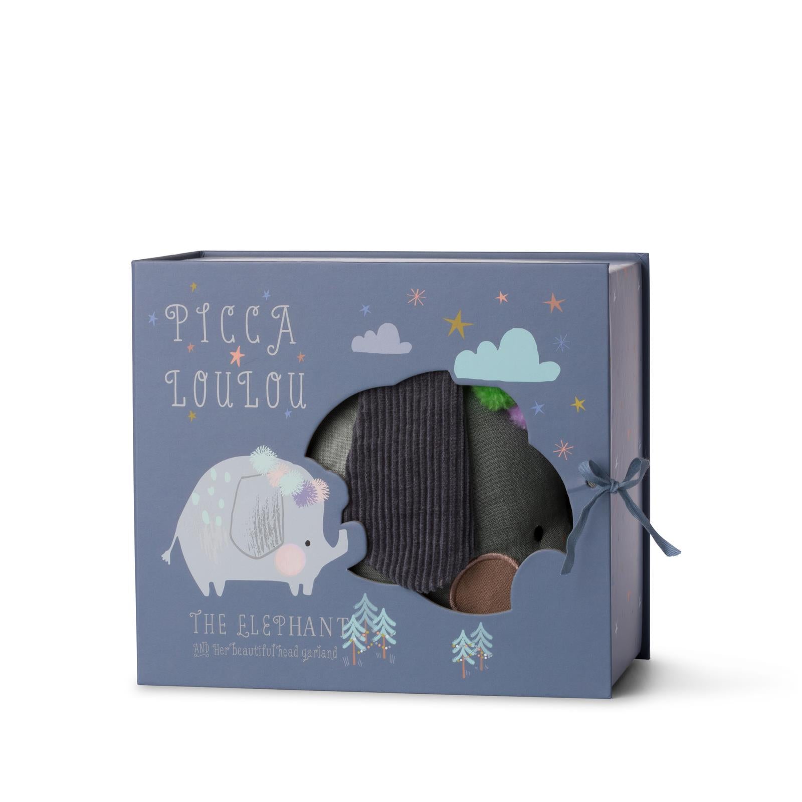 Elephant in Gift Box, Soft Toy, Picca Loulou - Say It Sister
