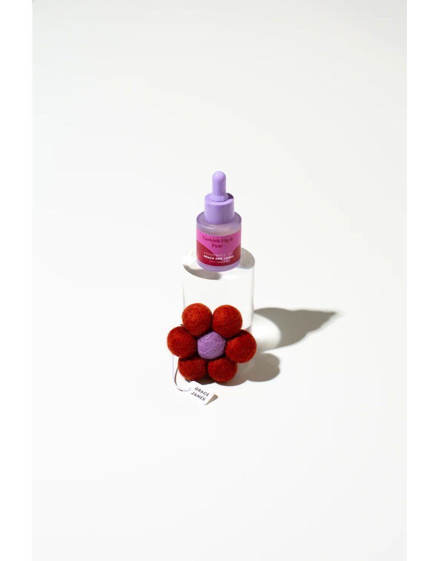 Turkish Fig & Pear Felt Air Freshener, Air Fresheners, Grace & James - Say It Sister