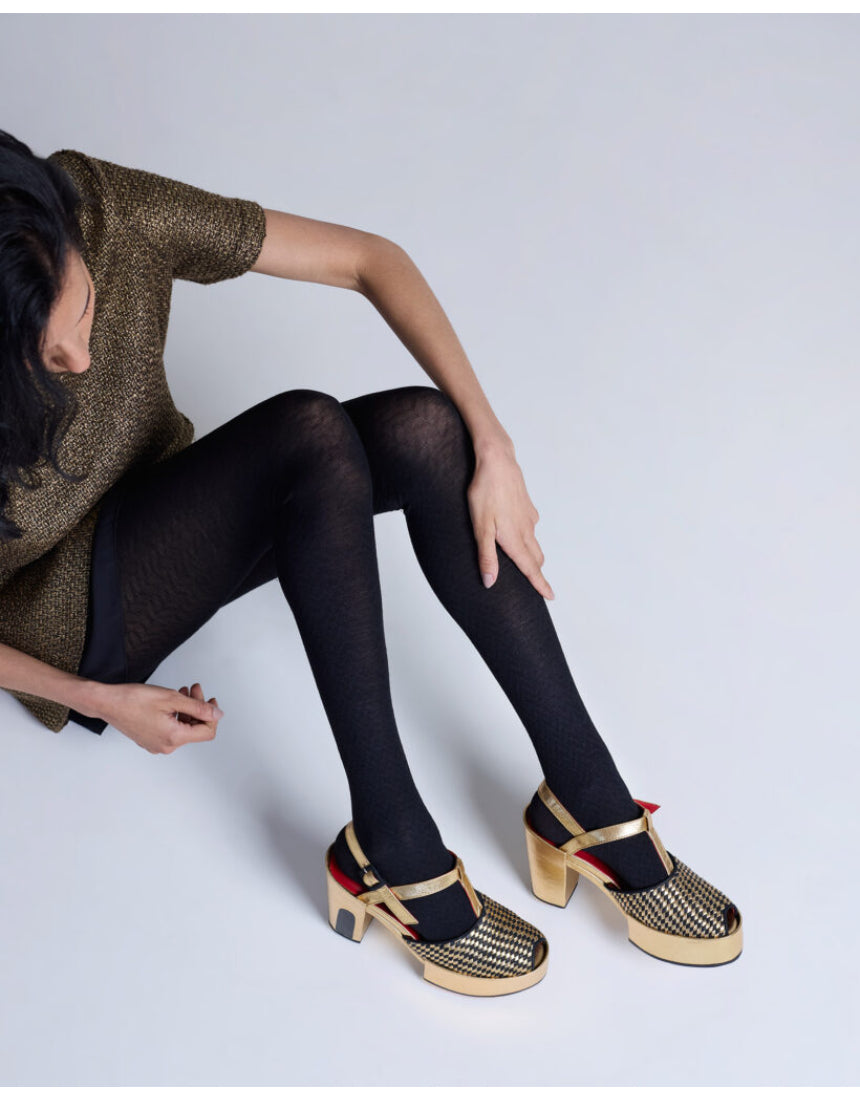 Tightology - Herringbone Merino Wool Tights, , Tightology - Say It Sister