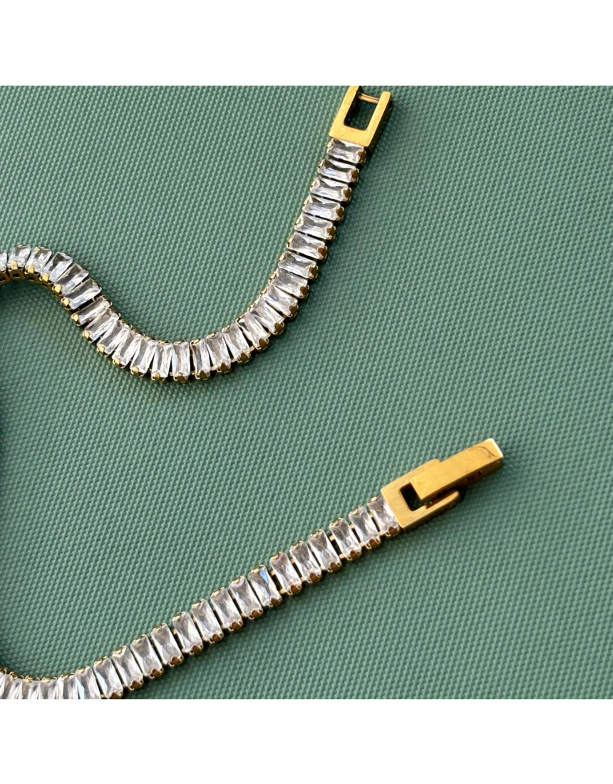 Kristy Tennis Bracelet, , Salty Safari - Say It Sister