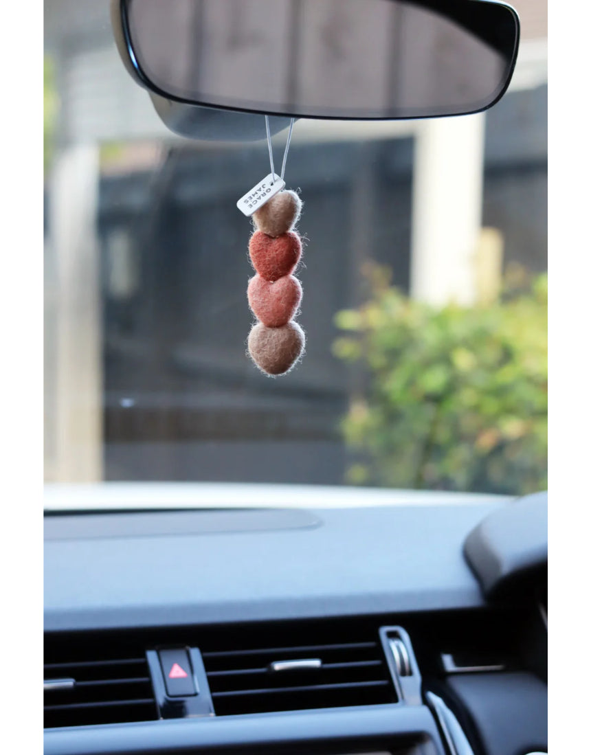 Passionfruit & Vanilla Sorbet Heart Felt Air Freshener, Air Fresheners, Grace & James - Say It Sister