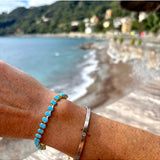 Mila Tennis Bracelet, , Salty Safari - Say It Sister