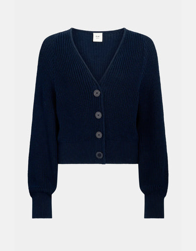 Elk - Saari Cardigan Bright Navy, Clothing, Elk - Say It Sister