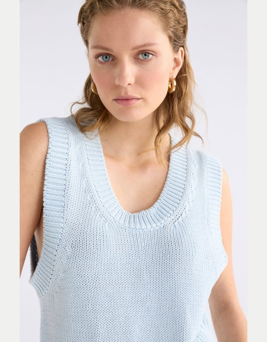 Elk - Mikkel Vest Pearl Blue, Clothing, Elk - Say It Sister