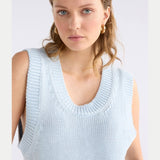 Elk - Mikkel Vest Pearl Blue, Clothing, Elk - Say It Sister