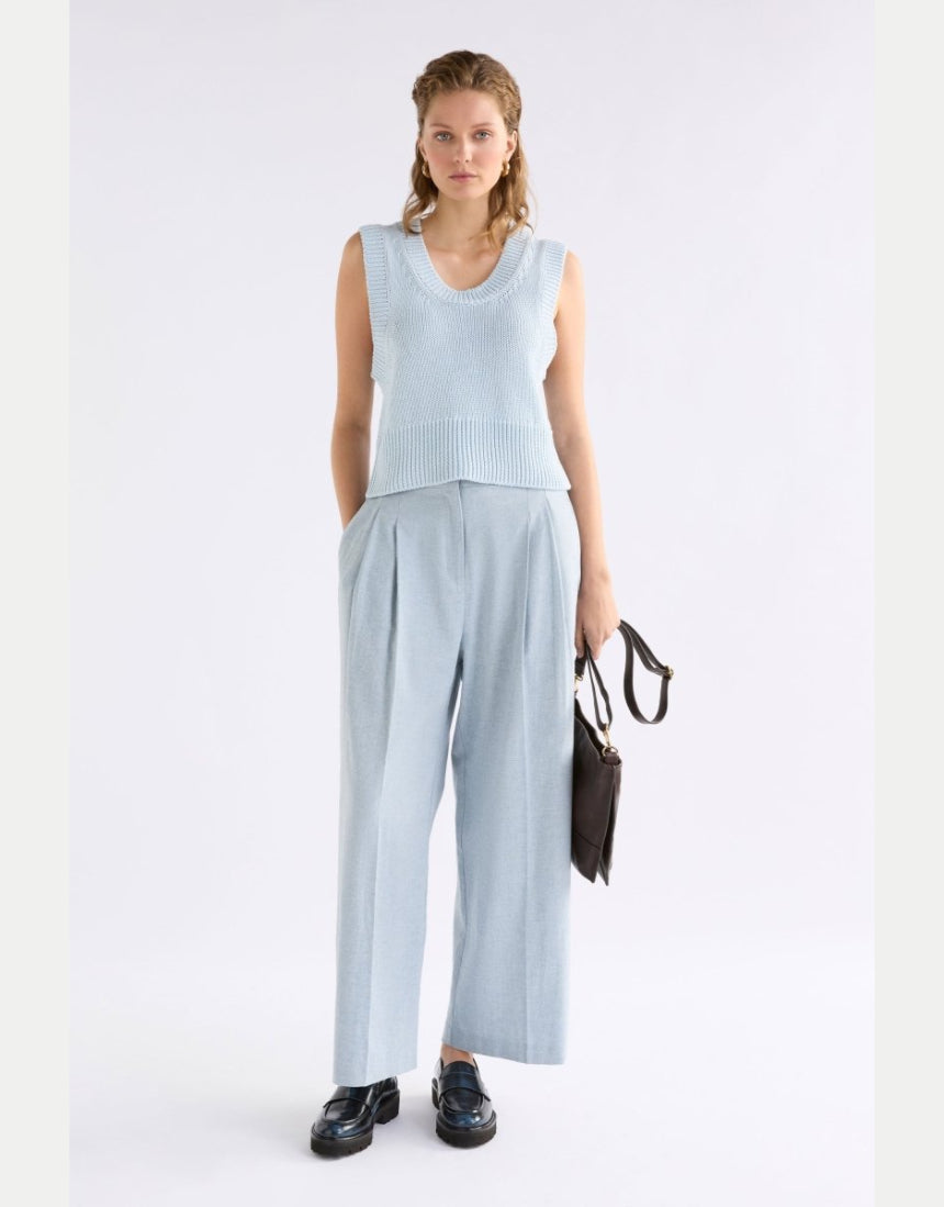 Elk - Mikkel Vest Pearl Blue, Clothing, Elk - Say It Sister