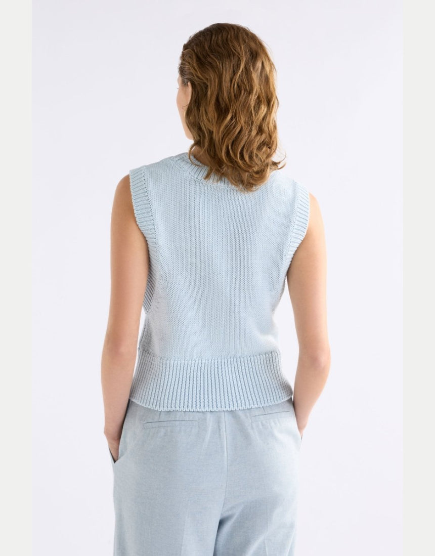 Elk - Mikkel Vest Pearl Blue, Clothing, Elk - Say It Sister