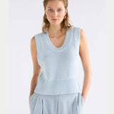 Elk - Mikkel Vest Pearl Blue, Clothing, Elk - Say It Sister