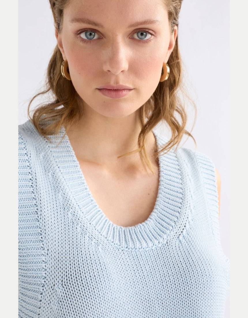 Elk - Mikkel Vest Pearl Blue, Clothing, Elk - Say It Sister