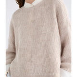 Elk - Agna Pattern Sweater Ecru, Clothing, Elk - Say It Sister