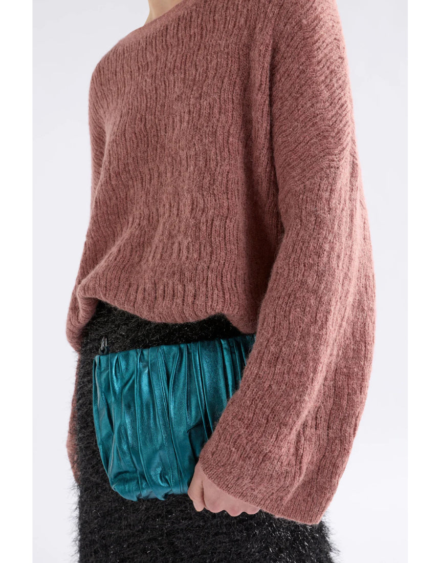 Elk - Agna Pattern Sweater Rosewood, Clothing, Elk - Say It Sister
