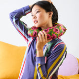 Kip & Co - Golden Peony Silk Travel Pillow, , Kip & Co - Say It Sister