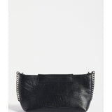 Black Elk Elsmar crossbody bag with adjustable strap and sleek design, featuring subtle branding and spacious interior.