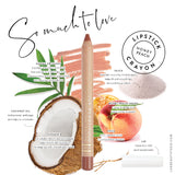 Lük Beautifood - Natural Lipstick Crayon - Honey Peach, Lipstick, Luk Beautifood - Say It Sister