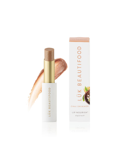 Lük Beautifood - Lip Nourish - Chai Shimmer, Lipstick, Luk Beautifood - Say It Sister