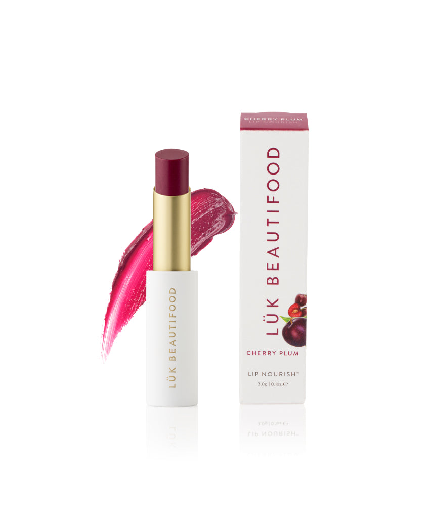 Lük Beautifood - Lip Nourish - Cherry Plum, Lipstick, Luk Beautifood - Say It Sister