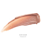 Luk Beautifood Lip Nourish lipstick in Nude Sugar, showcasing the natural lipstick tube with the product visible.