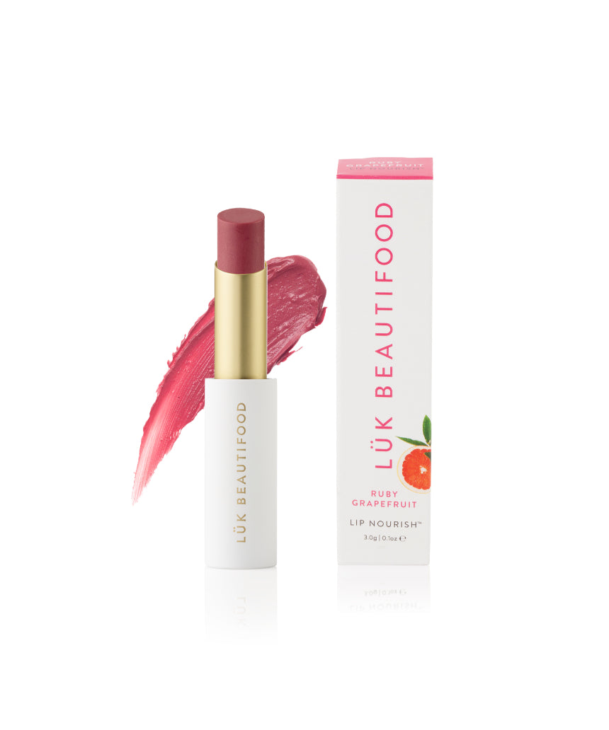 Lük Beautifood - Lip Nourish - Ruby Grapefruit, Lipstick, Luk Beautifood - Say It Sister