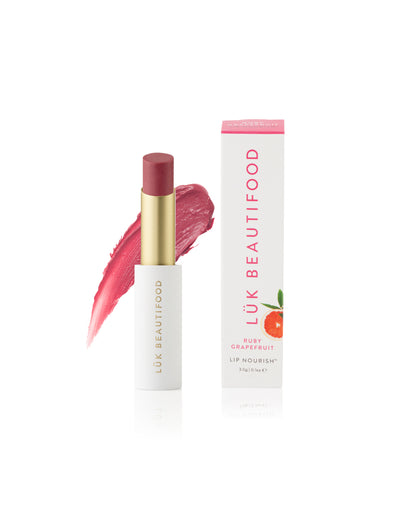 Lük Beautifood - Lip Nourish - Ruby Grapefruit, Lipstick, Luk Beautifood - Say It Sister