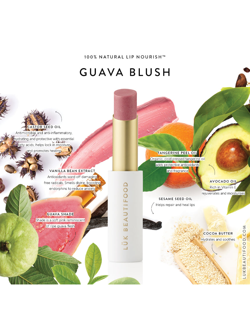 Lük Beautifood - Lip Nourish - Guava Blush, Lipstick, Luk Beautifood - Say It Sister