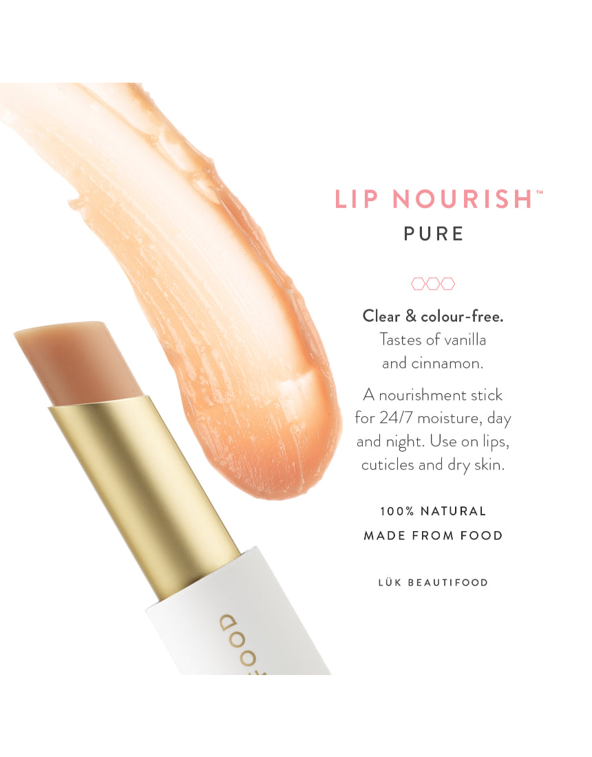 Lük Beautifood - Lip Nourish - Pure, Lipstick, Luk Beautifood - Say It Sister