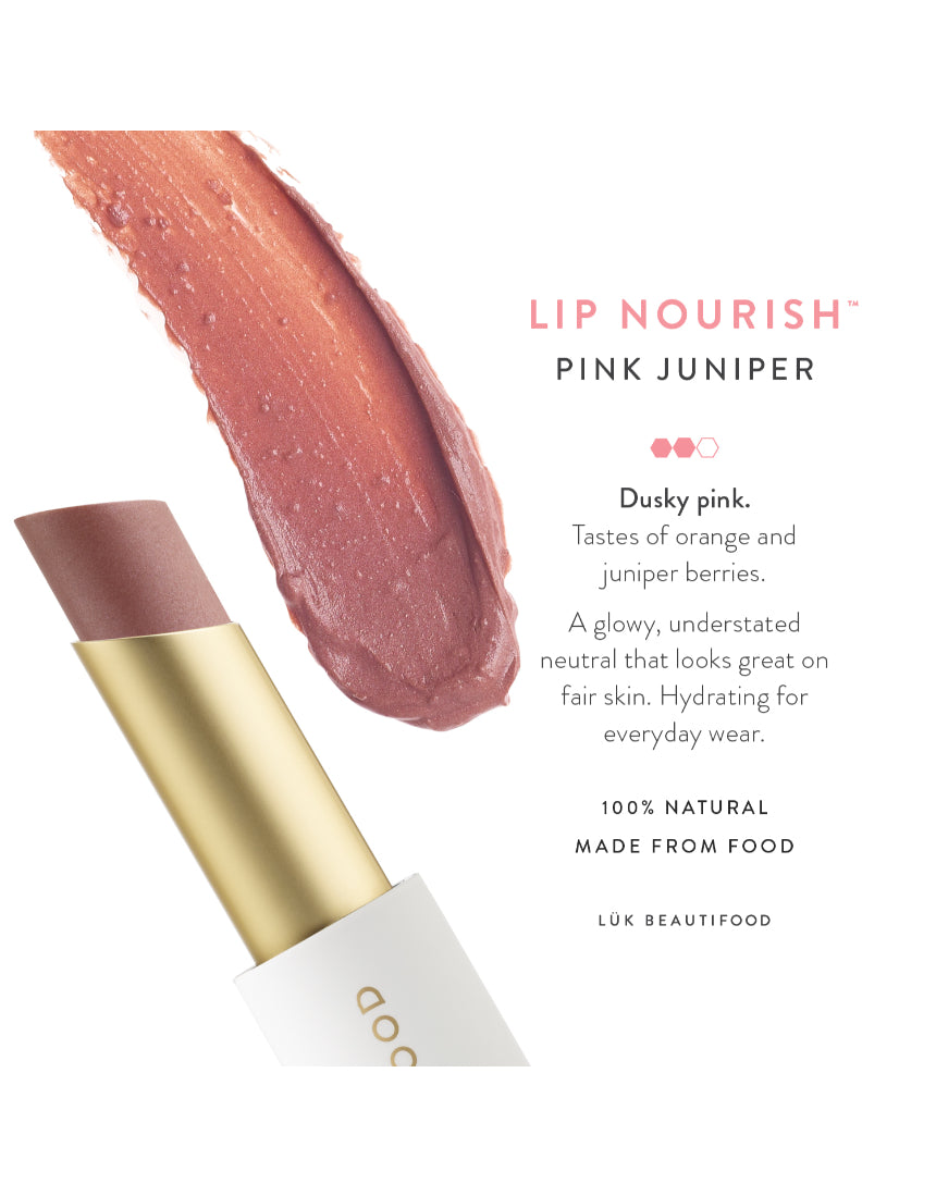 Lük Beautifood - Lip Nourish - Pink Juniper, Lipstick, Luk Beautifood - Say It Sister