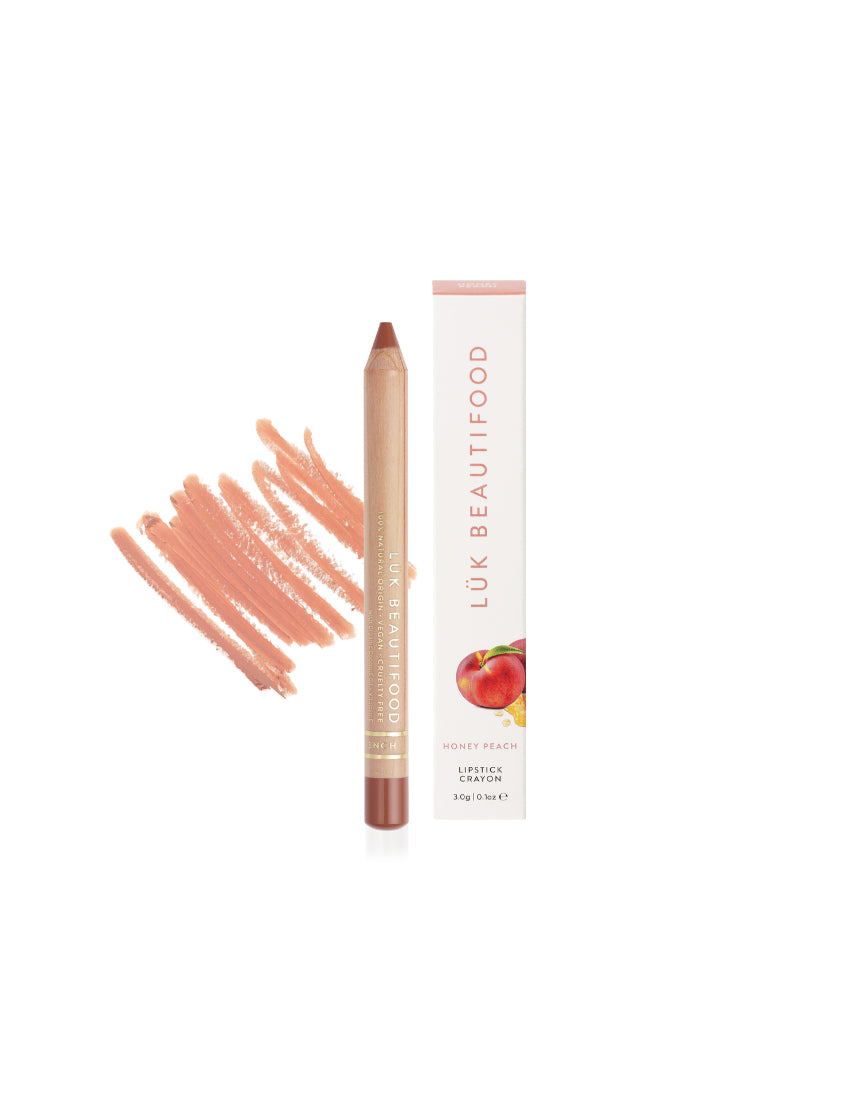 Lük Beautifood - Natural Lipstick Crayon - Honey Peach, Lipstick, Luk Beautifood - Say It Sister
