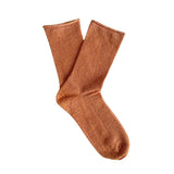 Klue - Glitter Lurex Socks - Terracotta, socks, Klue - Say It Sister