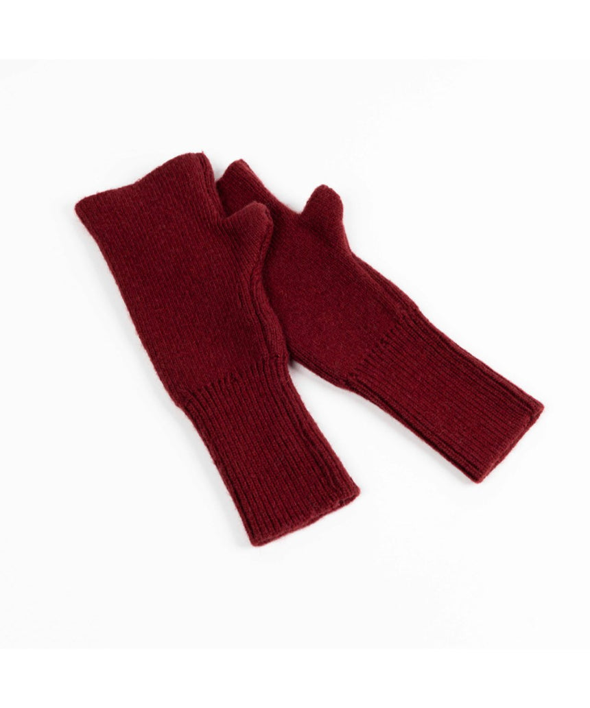 Julia Mittens - Bordeaux, gloves, Maison Fanli - Say It Sister