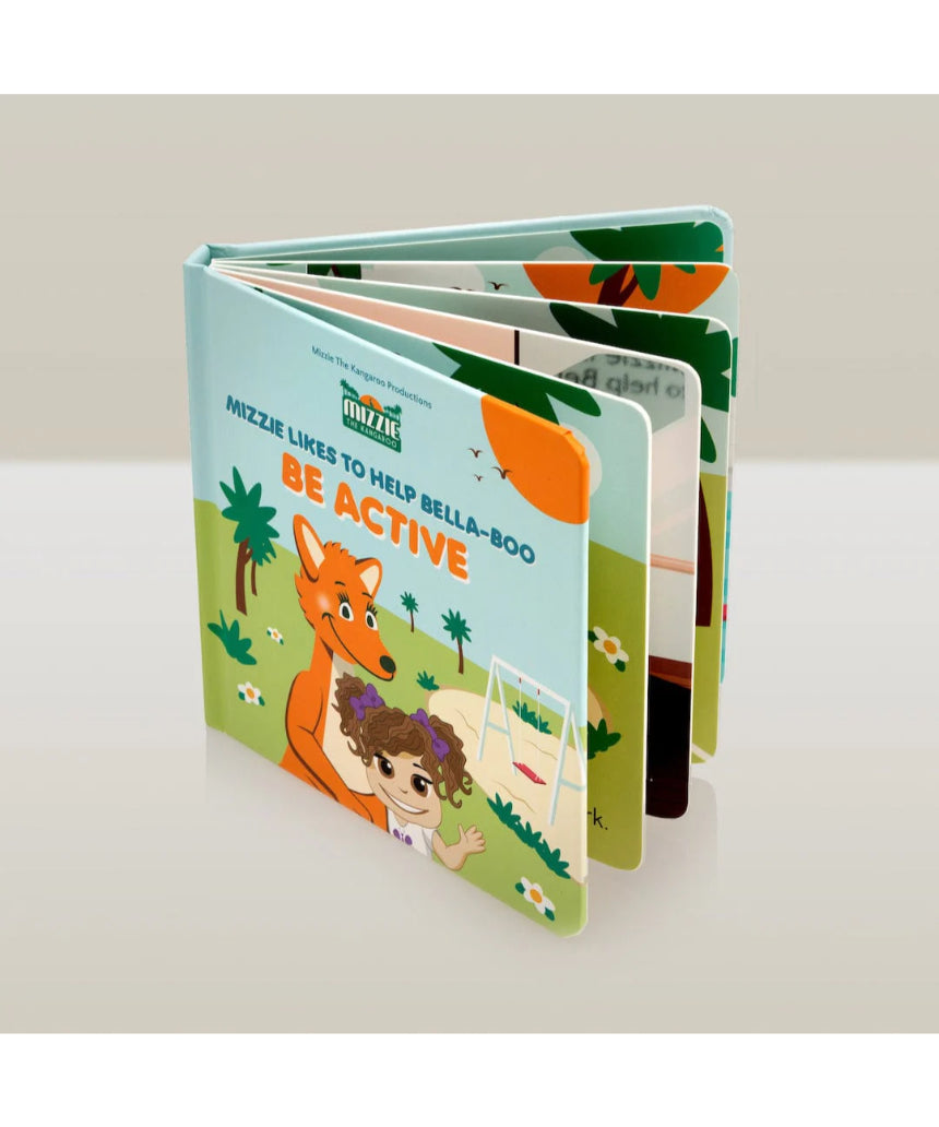 Mizzie the Kangaroo - Be Active Book, book, Mizzie the Kangaroo - Say It Sister