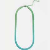 Elk - Vera Short Necklace Green/Blue Ombre, necklace, Elk - Say It Sister