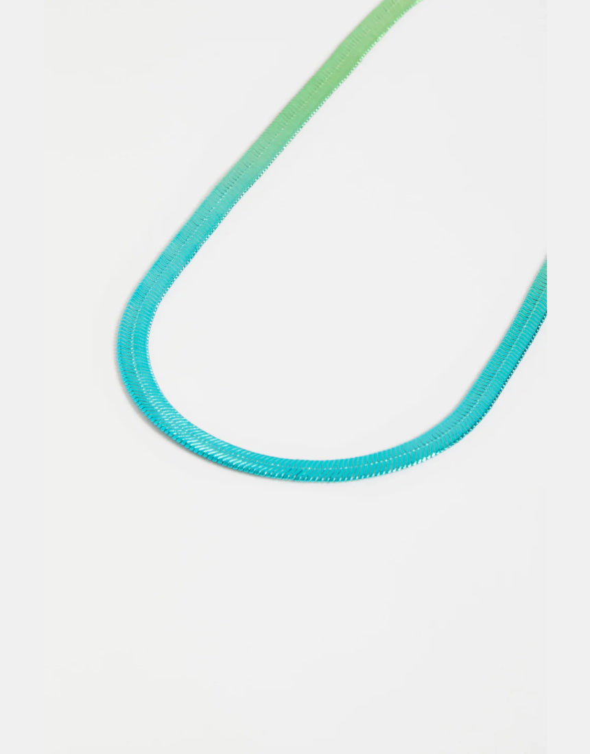 Elk - Vera Short Necklace Green/Blue Ombre, necklace, Elk - Say It Sister