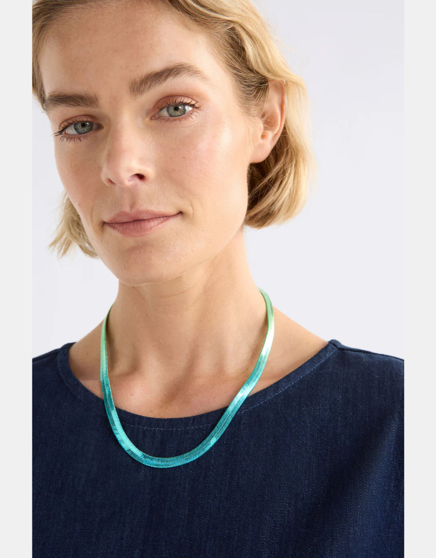 Elk - Vera Short Necklace Green/Blue Ombre, necklace, Elk - Say It Sister